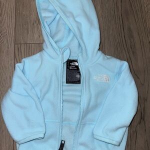 The North Face Sky Blue Fleece Jacket